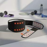 ราคา เข็มขัดพยุงหลังส่วนล่างแบบให้ความร้อนเพื่อบรรเทาอาการปวดด้วยแผ่นรัดเอวบําบัดด้วยแม่เหล็ก ปรับขนาดได้ เหมาะสําหรับผู้ชายและผู้หญิง (51653169741)