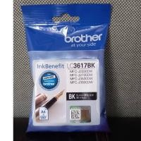 ราคา Brother LC-3617BK Black Ink Cartridge ตลับหมึก สีดำ แท้ศูนย์ 100% (6733270301)