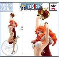 ราคา ฟิกเกอร์ Figure Nami One Piece Stampede flag diamond ship นามิ ของแท้จากญี่ปุ่น (4731671539)