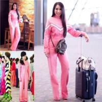 ราคา จั้มสูทขายาวสีชมพู แบบที่ฮอตมาก สไตล์แบรนด์landmee (1338831721)
