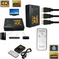 ราคา Ultra HD 4K x 2K HDMI Switch 3x1 Switcher Selector 3D 1080p With IR Remote (13928890502)