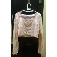 ราคา ชุดเซท เสื้อครอป+กางเกงขาวยาวเอวสูง งานป้ายvip (3564189267)