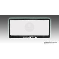 ราคา กรอบป้ายทะเบียน#Yaris Ative #GR #ยารีสเอทีฟ #ผ้าคาร์บอนแท้ 100% แบรนด์แท้ (52700723548)