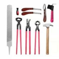 ราคา อุปกรณ์เกือกม้าเกือกม้าชุดเก้าชิ้นชุดเกือกม้าคีมเกือกม้าเครื่องมือเกือกม้าไฟล์ตกแต่ง GKTJ (51803402710)