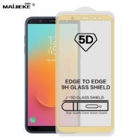 ราคา กระจกนิรภัย กันรอย กาวเต็ม เต็มจอ เก็บขอบ 5D Samsung Galaxy J8 2018 สีทอ (6451928862)