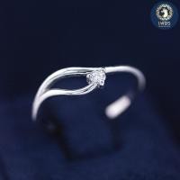 ราคา แหวนก้านแยกฝังเพชร ทองคำแท้ 9K (27342010817)