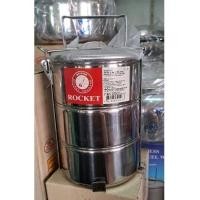 ราคา ปิ่นโต ตราจรวด 3 ชั้น ขนาดเส้นผ่าศูนย์กลาง 12 cm. (25626299122)