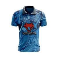 ราคา Motive Venom Coral Bowling 3D เสื้อโปโล Bowling Jersey (55153566166)