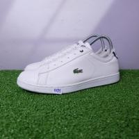 ราคา (38/24 cm) LACOSTE Sneakers ลาคอสมือ2ของแท้ รองเท้าผ้าใบผู้หญิง (25955528983)