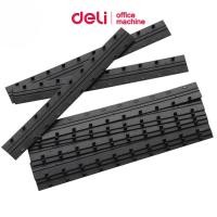 ราคา Deli สันห่วงพลาสติก สันกระดูกงู สันห่วงพลาสติก เข้าเล่มเอกสาร100 ชิ้น อุปกรณ์สำนักงาน Binding Clip (41921580503)