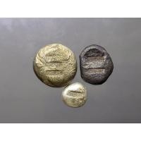 ราคา เงินก้อนชุด 3 ขนาด(บาท สองสลึง สลึง)ตราท่าเรือกลไฟ เงินโบราณ หายาก สภาพสวย (19691255824)