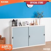 ราคา [จัดส่งพร้อมติดตั้งฟรี] KIOSK ตู้บานเลื่อนทึบ 5 ฟุต (21684349322)