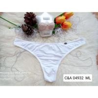 ราคา C&A Size ML ชุดชั้นใน/กางเกงใน ทรงจีสตริง G-string 04932 (11424099879)