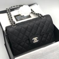 ราคา New Chanel Classic 9” Black Caviar SHW (2441138360)
