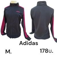 ราคา แจ็คเก็ตเสื้อผ้าแขนยาวสีดำ Adidas (47402480454)