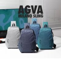 ราคา กระเป๋าสะพายข้าง AGVA Milano 8" LTB347TEA (Turquoise) ขนาด กว้าง 26 x Rong2.5 x สูง 34.5 cm 02 ปี ของแท้ (24029588491)