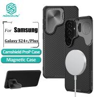 ราคา Nillkin CamShield ProP เคสโทรศัพท์ แม่เหล็ก สําหรับ Samsung Galaxy S24 Plus / S24+ เคสกล้อง ฝาพับ PC แข็ง + TPU กันกระแทก เคสด้านหลัง (25559554267)