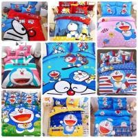ราคา โปรส่งฟรีแบบด่วน‼️ ชุดผ้าปู+ผ้านวม ลายโดเรม่อน (2173491284)