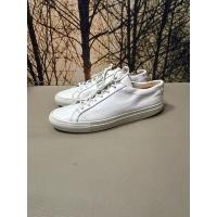 ราคา common project white low sneakers made in italy (used) (27012606434)