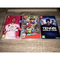 ราคา Fifa20,SuperMarioOdyssey,TennisWorldTour มือ2 (3725683637)