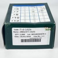 ราคา *STAR*สกรูเกลียวปล่อยหัวร่มแฉก ชุบขาว TH#8x3/8 บรรจุกล่องละ1,000ตัว (22234102971)