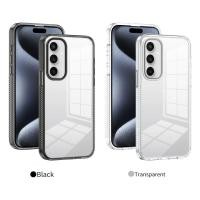 ราคา {พร้อมส่ง!!!} เคสโทรศัพท์ เคสสำหรับ Samsung S24FE เคส กันกล้อง ขอบนิ่มหลังแข็ง เคสกันกระแทกหลังใส ขอบดำ,ขอบใส (26713883280)