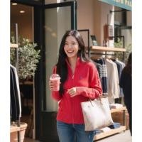 ราคา ส่งต่อ ของแท้ มือสอง สภาพดี♥️ เสื้อคาร์ดิแกน สีแดง♥️ Ralph Lauren Sport Red Burgandy Jumper Sweater Full Zip ♥️อก 34" (53753874722)