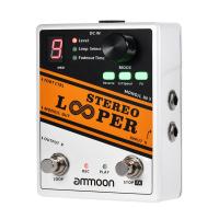 ราคา goodmood0-TH ammoon สเตอริโอ LOOPER Loop บันทึกกีตาร์ 10 ลูปอิสระสูงสุด 10 นาทีเวลาในการบันทึกสำหรับแต่ละ Overdubbing ไม่จำกัด (45002405036)