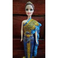 ราคา ชุดไทยบาร์บี้สไบเฉียง (28671332778)