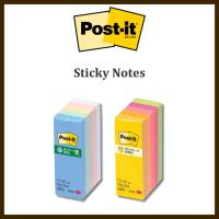 ราคา Post-it Super Value Pack Sticky Notes Cube - Neon & Pastel Colors, Various Sizes (40560402775)
