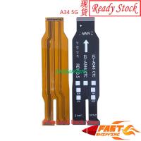 ราคา Samsung A34 เมนบอร์ดบอร์ดหลัก UI จอแสดงผล LCD ชาร์จ Flex Ribbon สําหรับเปลี่ยน (43076297259)