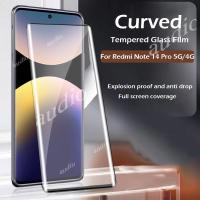 ราคา Redmi Note 14 Pro 5G 4G 3D ร้อนดัดหน้าจอด้านหน้าสําหรับ Redmi Note 14Pro 14Pro+ 5G 4G 2025 กระจกนิรภัยฟิล์มสําหรับ Redmi Note14 Pro Pro+ Note14Pro+ 5G Anti Scratch หน้าจอ (29223350645)