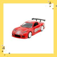 ราคา Jada Toys Wild Speed Series 1/32 F&F 1995 Mazda RX-7 Red/Graphics Dominique Finished JADA98377 (43156145285)