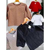 ราคา เสื้อการะเกด สีดำ สีเผือก สีมอคค่า สีแดง และสีขาว เสื้อแขนบอลลูนนิดๆ สามส่วน เรียบร้อยใส่สบาย (42369447881)