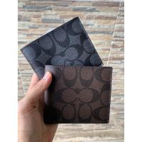 ราคา Coach F75083 กระเป๋าสตางค์ชายแบบบาง (6043425201)