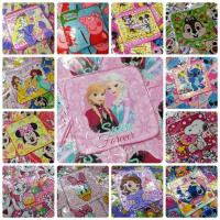 ราคา ผ้าเช็ดหน้าเด็ก ผ้าเช็ดหน้าลายลิขสิทธิ์น่ารักๆ (7553340808)