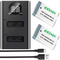 ราคา ▥ SKOWER แบตเตอรี่สําหรับ Canon Powershot G5x G7x Sx620 Sx720 Sx730 HS G9x Mark II Sx740 Nb13l (40852954606)