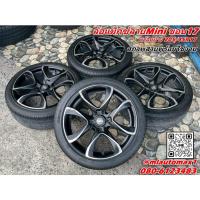 ราคา ล้อแม็กซ์ลายMiniขอบ17 4x100 พร้อมยาง205/45R17 ล้อสภาพสวยพร้อมใช้งาน (28988680646)