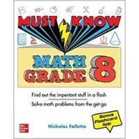 ราคา Mcgraw Hillหนังสือ|9781260468021|MUST KNOW MATH GRADE 8 (12290555516)