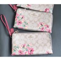 ราคา Coach F73370 Double zip wallet Size L มือ 1 (4000218022)