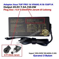 ราคา ASUS A18-150P1A 20V-7.5A 150W LAPTOP ADAPTER (4.5x3.0 มม.) ASUS TUF PRO 16 VX60G A18-150P1A 20V 7.5A 150W DC 4.5*3.0MM ASUS FLYDLE 20V 7.5A DC 5V 7.5A DC 4.5x (47252783104)