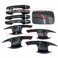 ราคา Xpander เบ้ากันรอย ครอบมือจับ ครอบฝาถัง ลายแคปล่าโลโก้แดง: Mitsubishi xpander (29288621436)