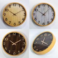 ราคา นาฬิกาควอตซ์ติดผนังห้องนั่งเล่นสไตล์มินิมอล นาฬิกาติดผนังไม้ขนาด 12 นิ้ว นาฬิกาจางโจว นาฬิกาติดผนังมินิมอล Q4OH (44076941785)
