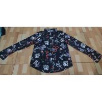 ราคา เสื้อเชิ้ตแขนยาวสีดำอก32-36 (9657119770)