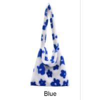 ราคา กระเป๋าสะพายข้าง สีน้ำเงินขนปุย (22026013111)