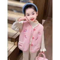 ราคา สาวแกะขนสัตว์เสื้อกั๊กแจ็คเก็ตฤดูใบไม้ร่วงฤดูหนาวเสื้อผ้าแกะขนสัตว์สาวเด็กเด็กฤดูหนาวเสื้อผ้าสวมใส่ด้านนอก (47352650341)