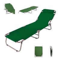 ราคา EXPERT GROUP เตียงพับ 3 ตอน 3 ขา พร้อมหมอนในตัว ( สีเขียว ) (264036538)