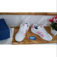 ราคา รองเท้า K-SWISS สีขาวคาดชมพู (5235097771)