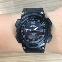 ราคา CASIO TOUGH SOLAR นาฬิกาขอมือผู้ชาย รุ่น AQ-S810W-1A2-สีดำ (11301144589)