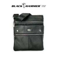 ราคา กระเป๋าสะพายข้างหนังผู้ชาย Black Hammer RG302 (22968943653)